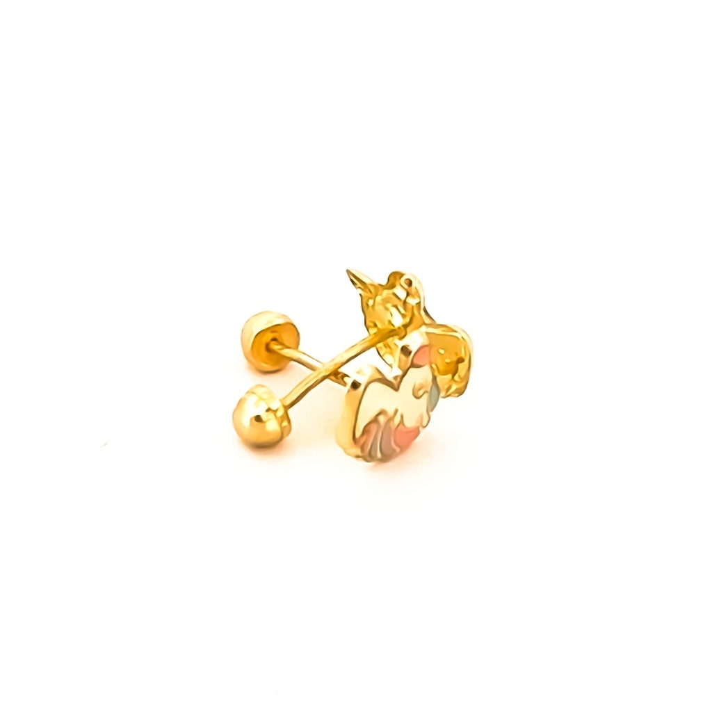 BROQUEL UNICORNIO ESMALTADO 10KT